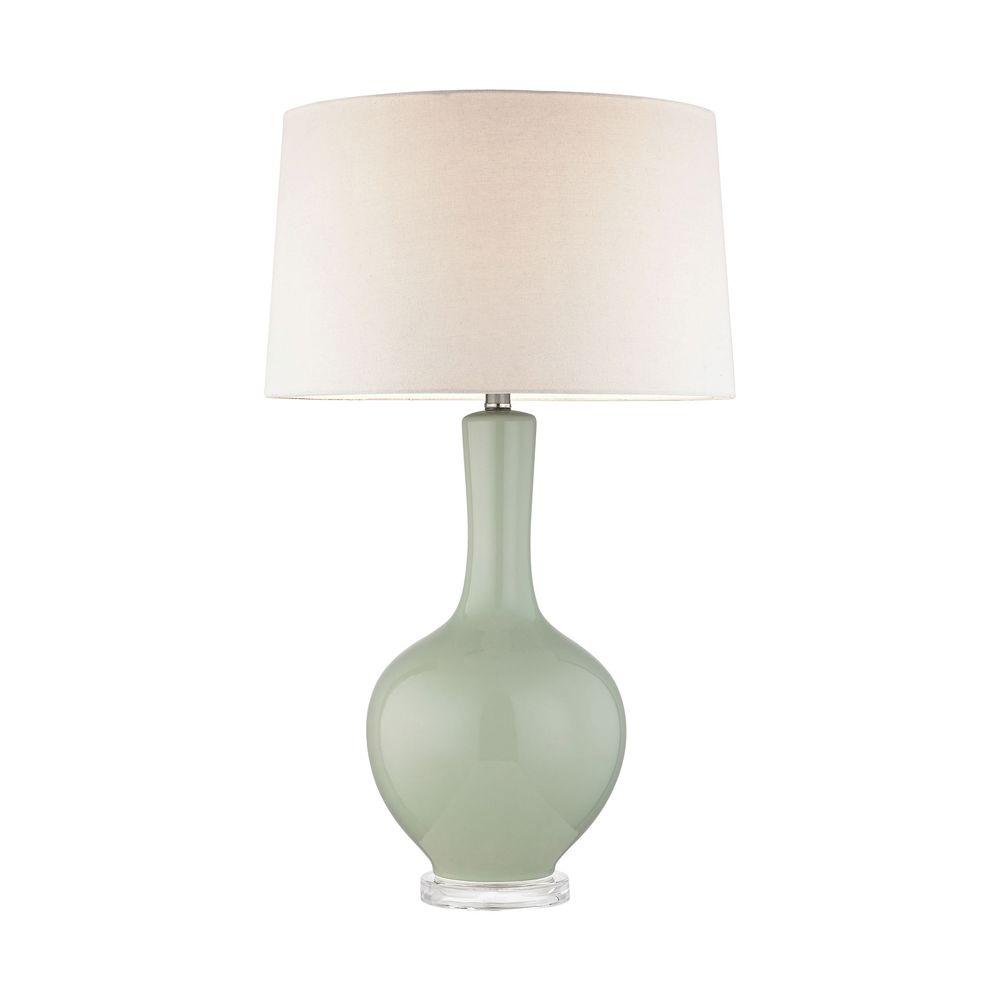 Titan Lighting Judith 33 In Mint Table Lamp Tn 998373 The Home Depot Mint Table Lamp