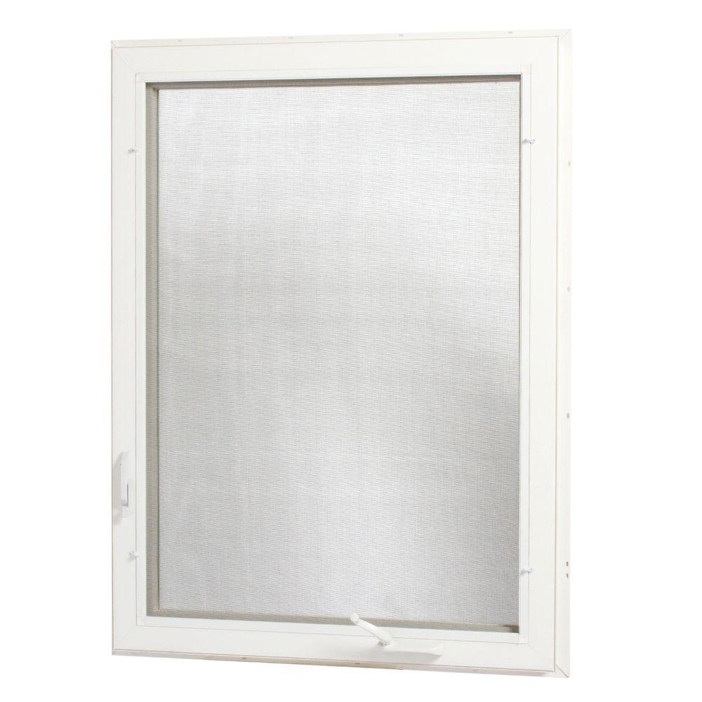 TAFCO WINDOWS 36 In X 48 In Right Hand Vinyl Casement Window With