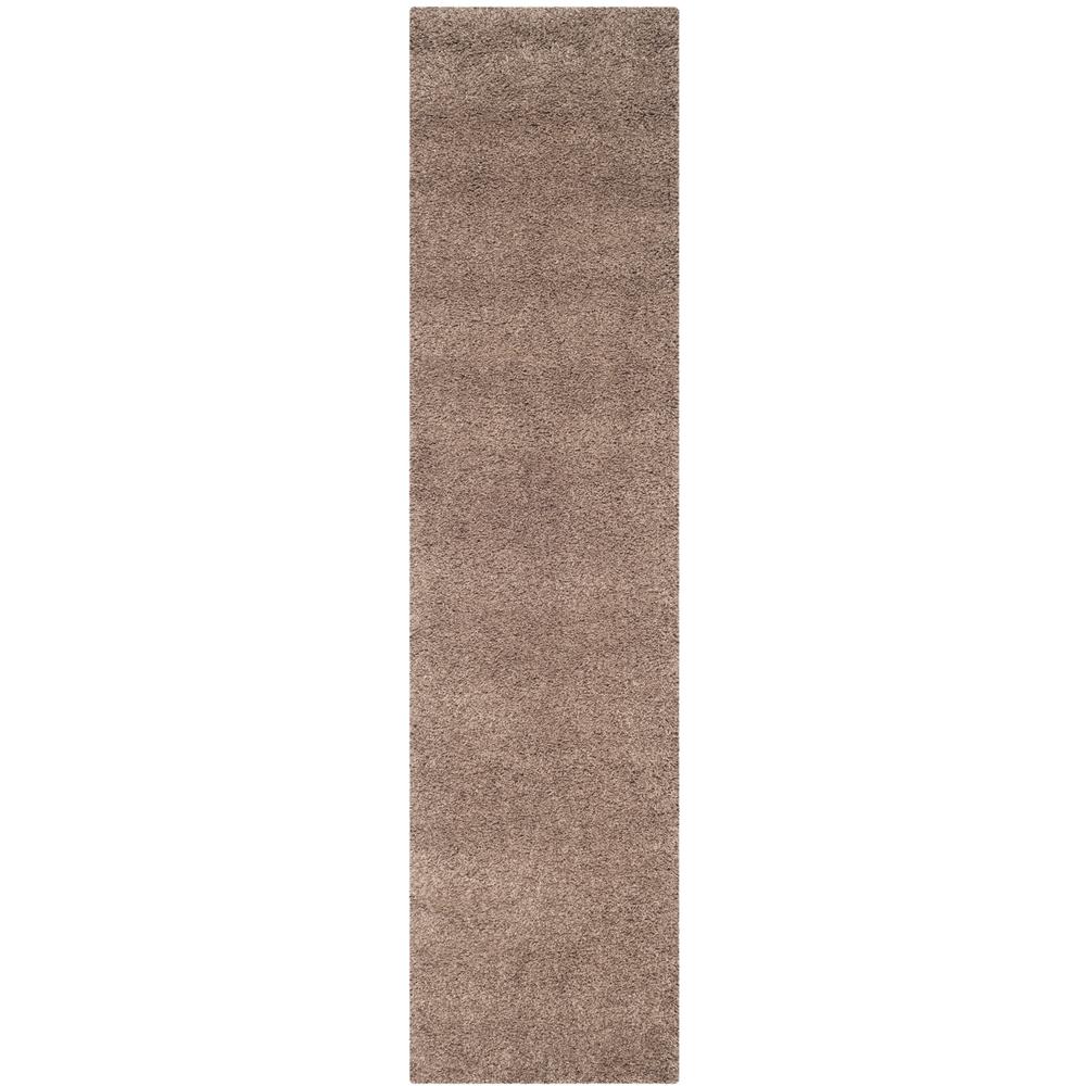 Safavieh California Shag Taupe 2 ft. x 9 ft. Runner RugSG151242429