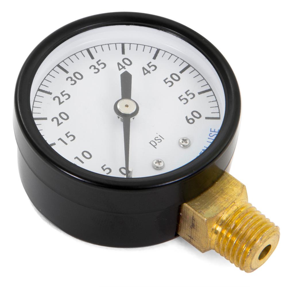 2 AMETEK AIR PRESSURE GAGE GAUGE 0-60 PSI AIR COMPRESSOR BROILER 1//4/" NPT NEW