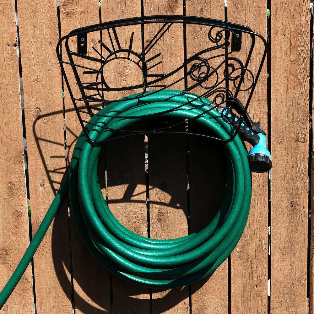 Sunnydaze Decor 43 In Metal Garden Hose Stand With Windblown Sunrise Wire Design Hmi 915 The Home Depot - Metal Garden Hose Reel Home Depot Sunnydaze Decor 43 In Metal Garden Hose Stand With Windblown Sunrise Wire Design Hmi 915 The Home Depot - Metal Garden Hose Reel Home Depot