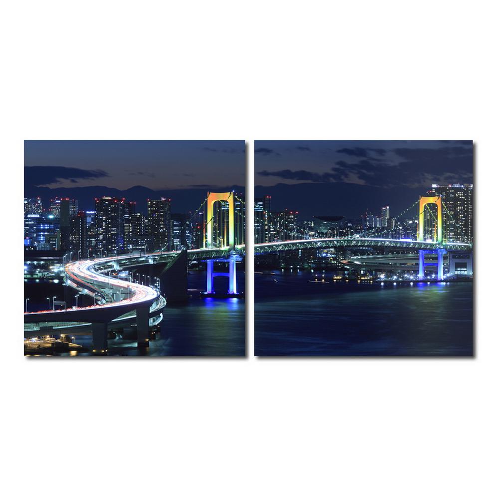 Urban Pulse Frameless Canvas Wall Art Urban Pulse Frameless Canvas Wall Art