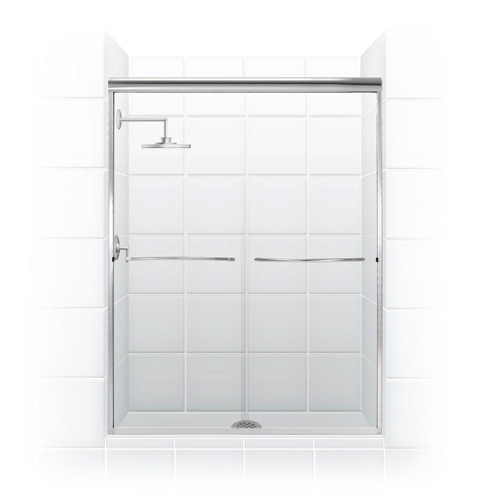 Coastal Shower Doors Paragon 1 4 Series 54 In X 71 In Semi