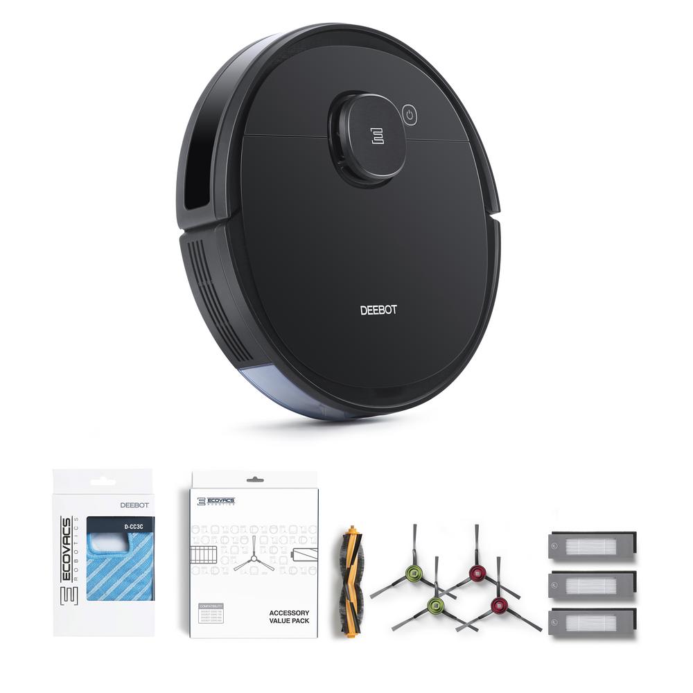 Ecovacs Deebot OZMO 950 Robotic Vacuum Cleaner with Service Kit and Mopping Pads was $984.97 now $599.99 (39.0% off)