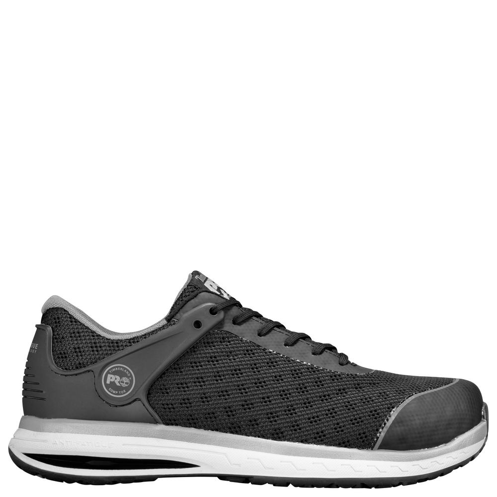 Timberland PRO Men's Drivetrain NT Athletic Shoes - Composite Toe - Black Size 10.5(W) was $125.0 now $68.75 (45.0% off)