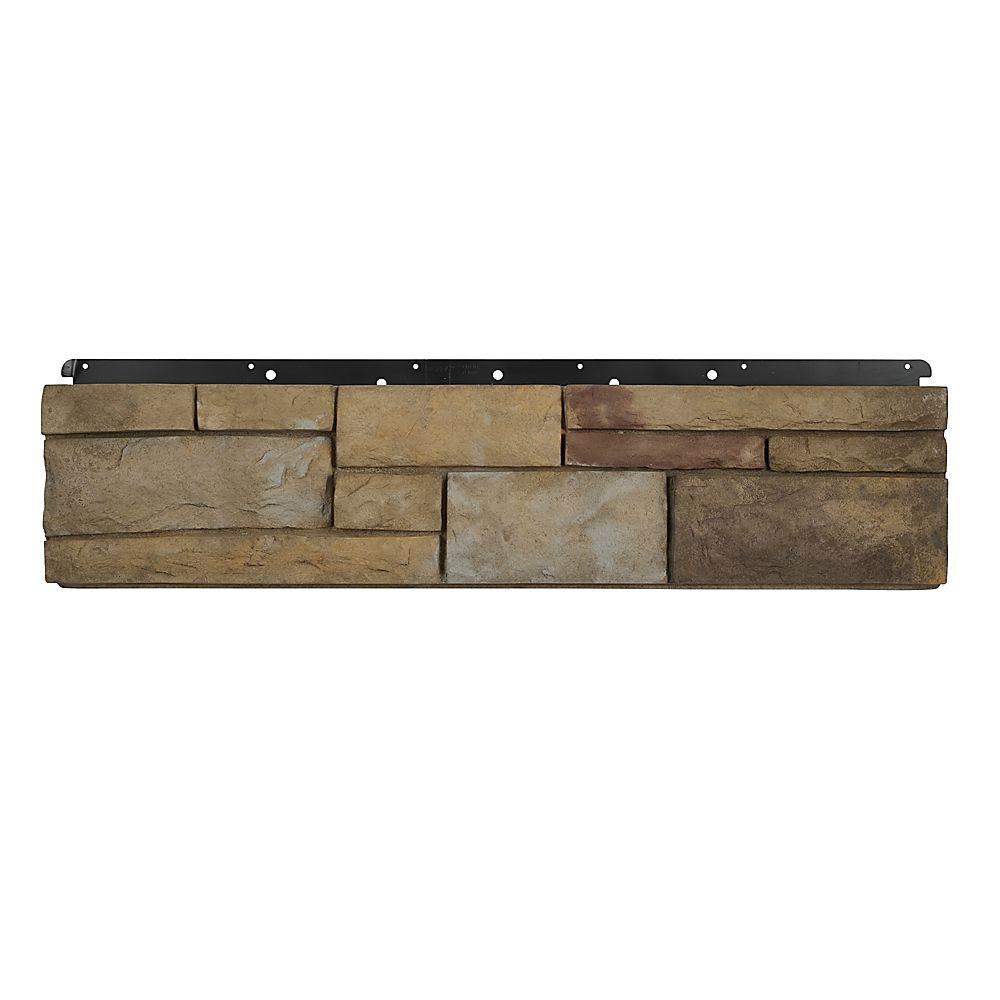 B 8 In X 36 Versetta Stone Tight Cut Flat Plum Creek Siding 6 Bundles