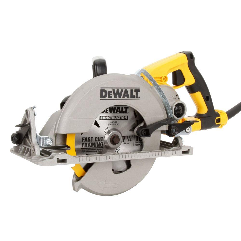 DEWALT 15 Amp 71/4 in. Worm Drive Circular SawDWS535 The Home Depot