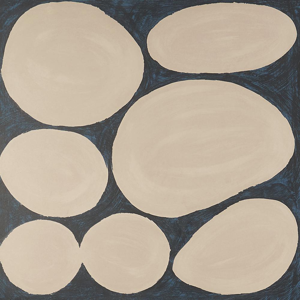 Ivy Hill Tile Kaa Abstract Blue 24 in. x 24 in. Matte Porcelain Floor