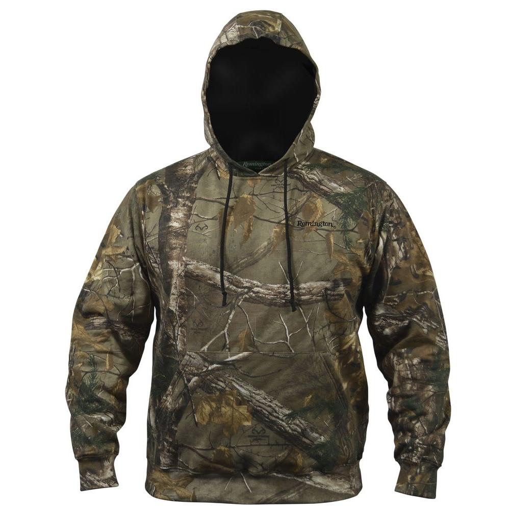 Remington Extra Large Camo Hooded Sweat Shirt in Brown-887-3301-01XL ...