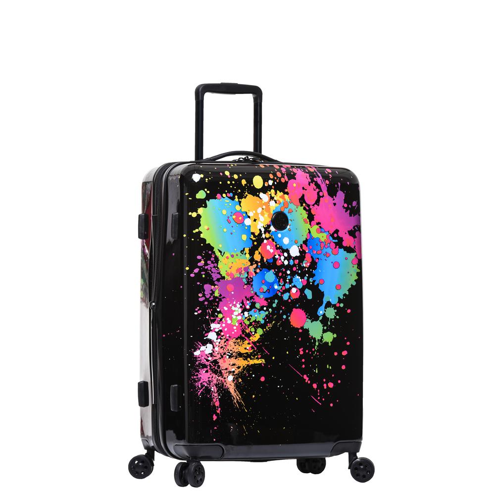 colorful luggage bags