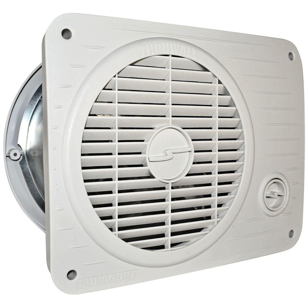 Suncourt Thru Wall Fan Hardwired Variable Speed by Suncourt