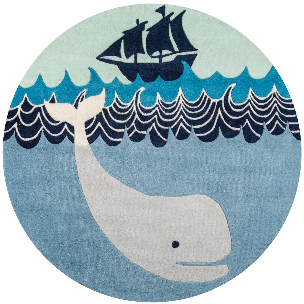 Momeni Lil Mo Whimsy Happy Whale Multi Blue 5 Ft X Indoor Momeni Lil Mo Whimsy Happy Whale Multi Blue 5 Ft X Indoor