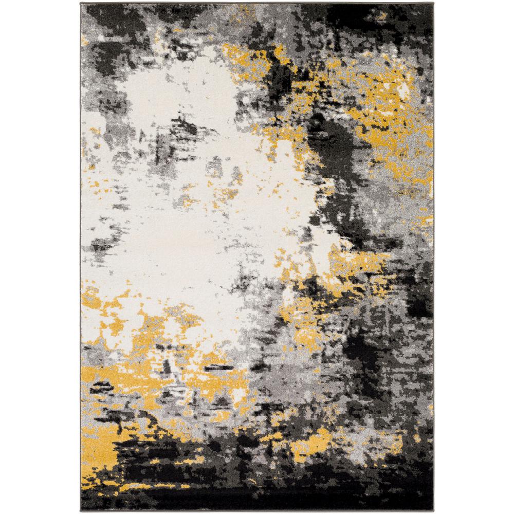 Artistic Weavers Marianne Charcoal Mustard 8 Ft X 10 Ft Indoor Area Rug S00151064628 The Home Depot