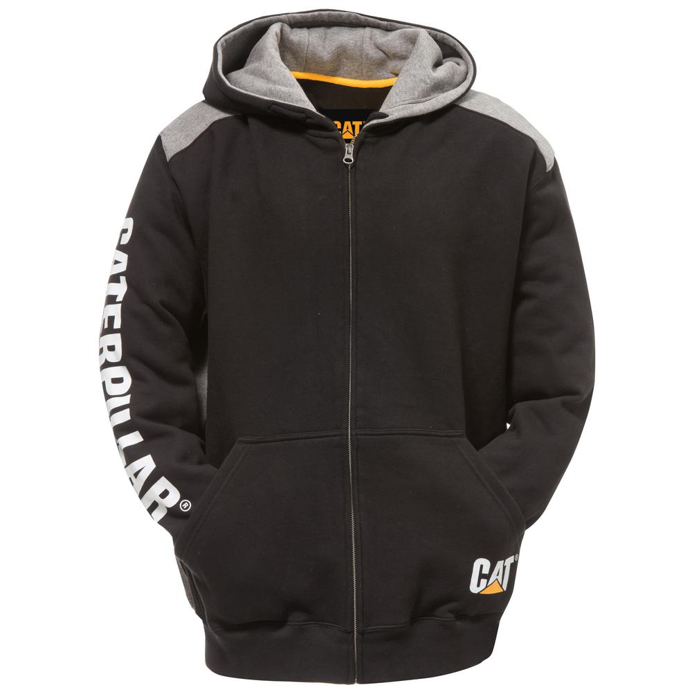 caterpillar zipper hoodie