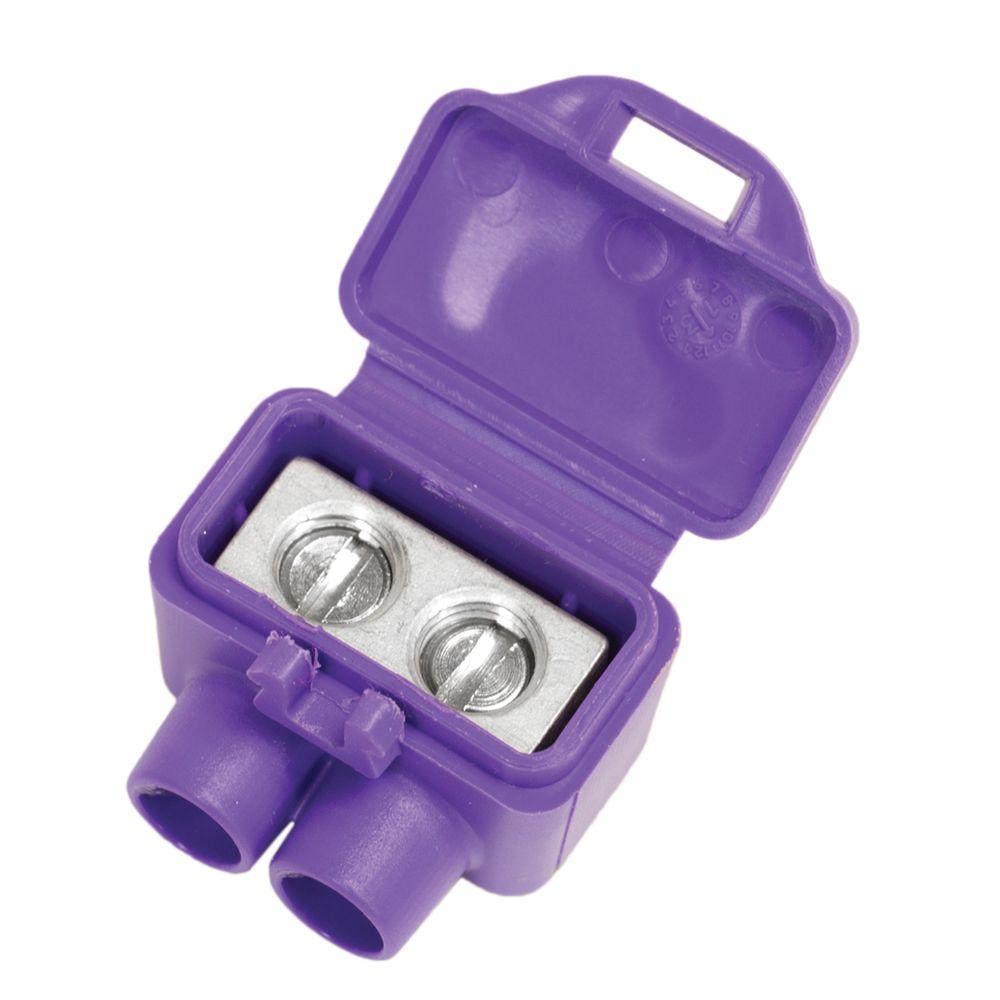 8 PRE-CRIMP A2015 VIOLET Pack of 100 0039000040-08-V4-D