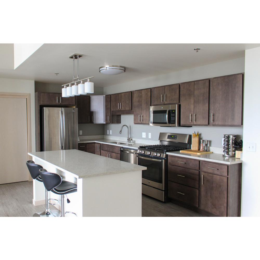 Design House Truss 5 1 16 In Stainless Steel Cabinet Hardware Center To Center Pull 205641 The Home Depot