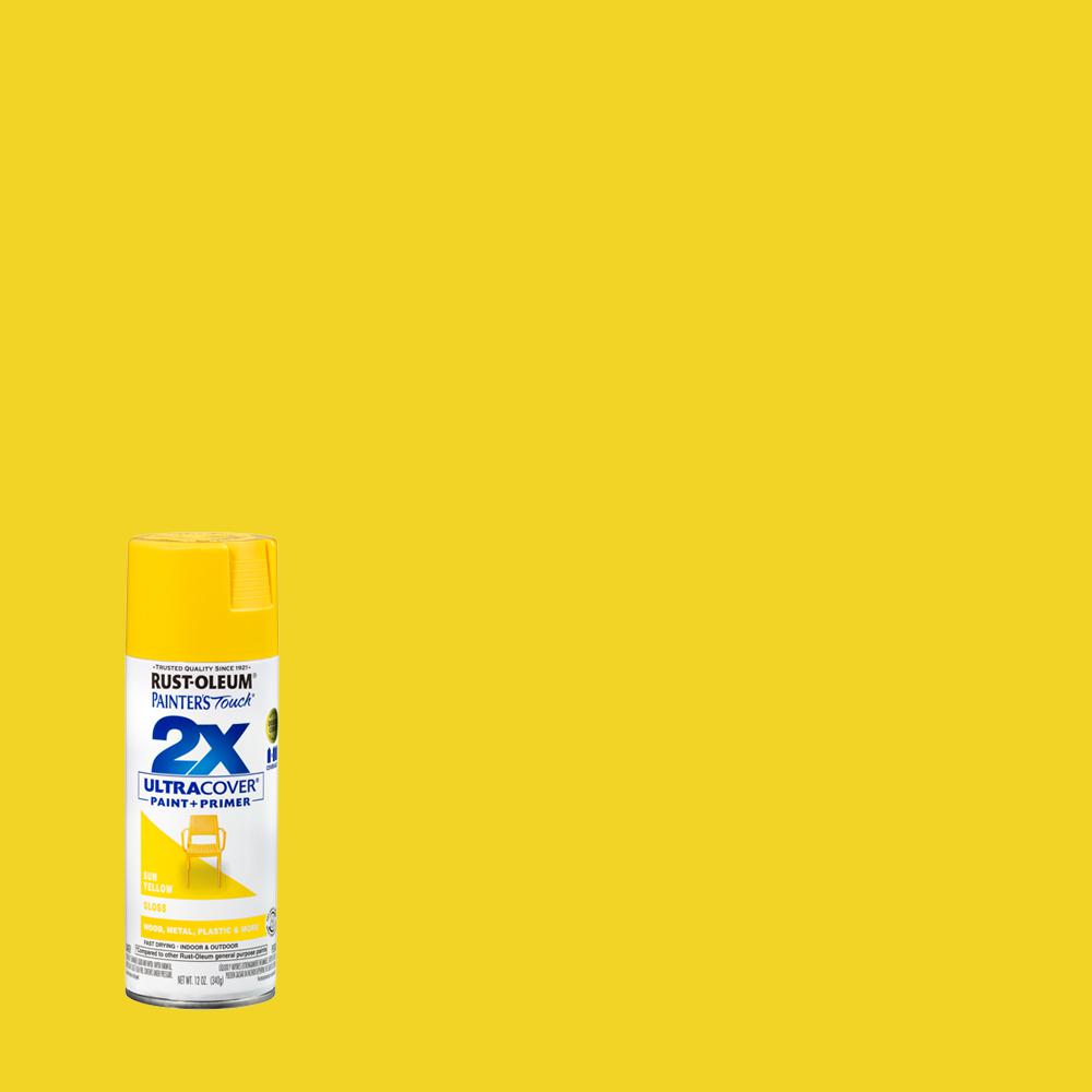 12 oz. Gloss Sun Yellow General Purpose Spray Paint