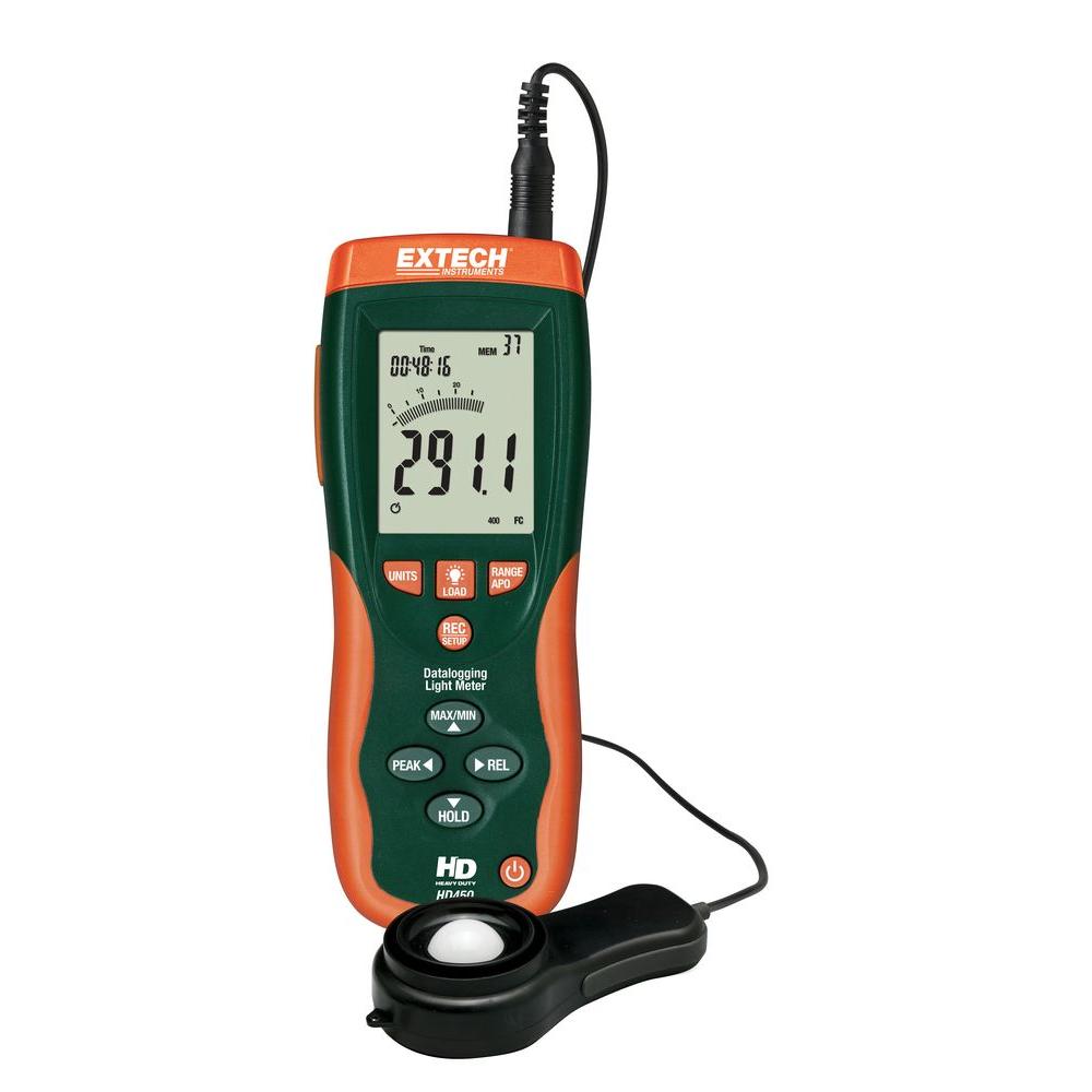 Extech Instruments Heavy Duty Light Meter with PC Interface407026