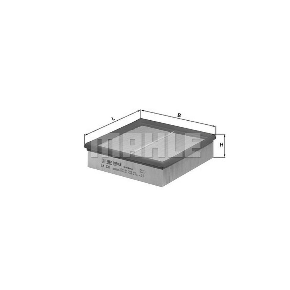 EAN 4009026016657 product image for MAHLE Air Filter | upcitemdb.com