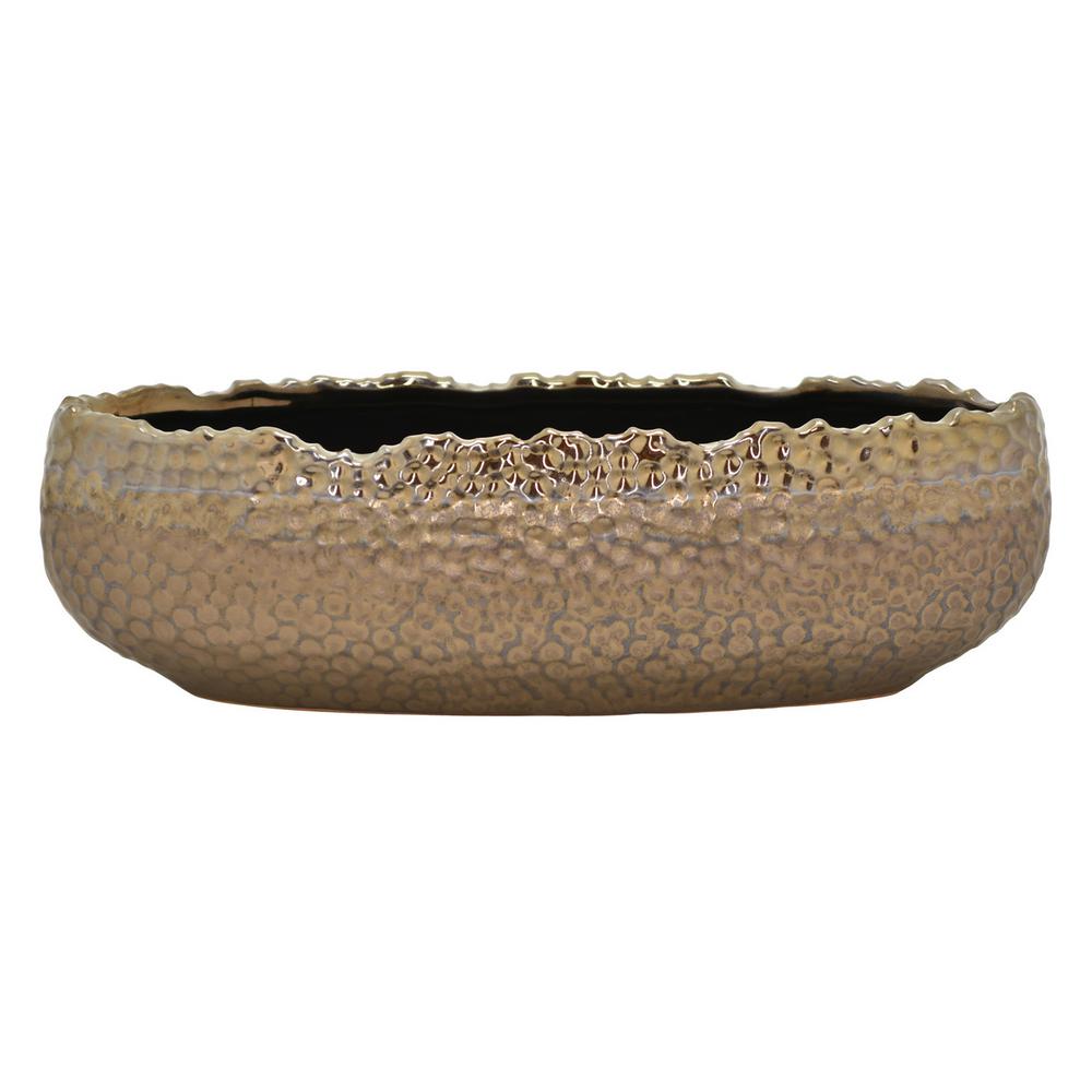 Bronze Plant Pots Planters The Home Depot