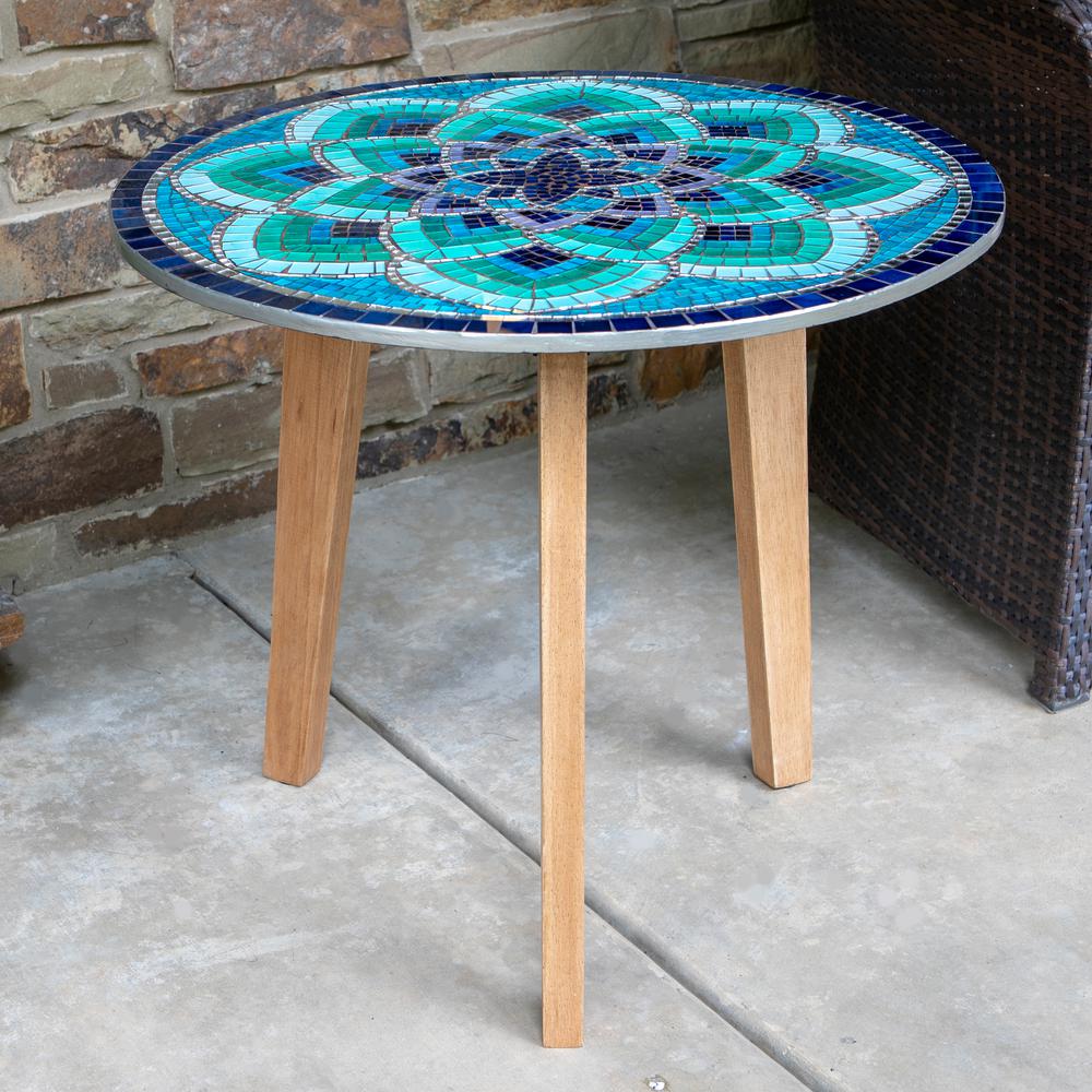 stained glass tables