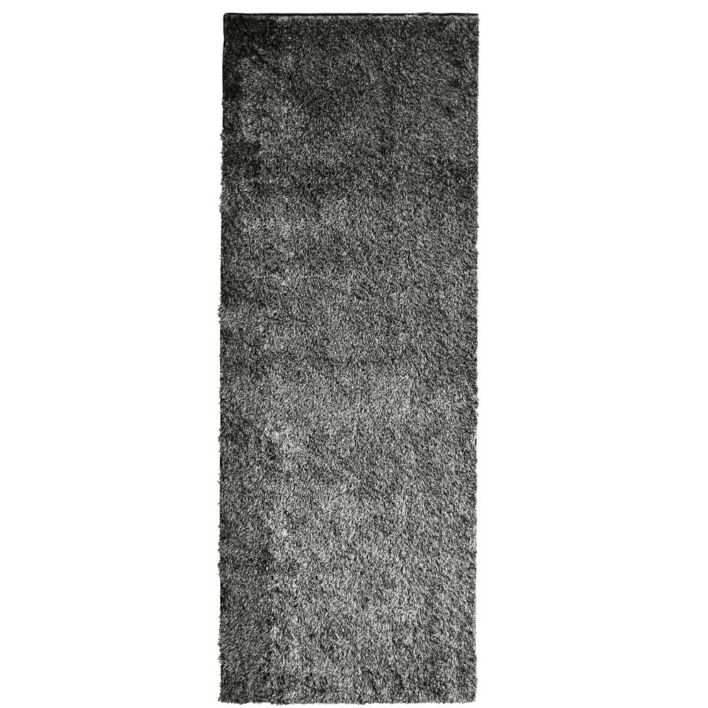 Salt Pepper Area Rugs The Home Depot Silk Reflections Salt And Pepper 3 Ft X 8 Runner Rug