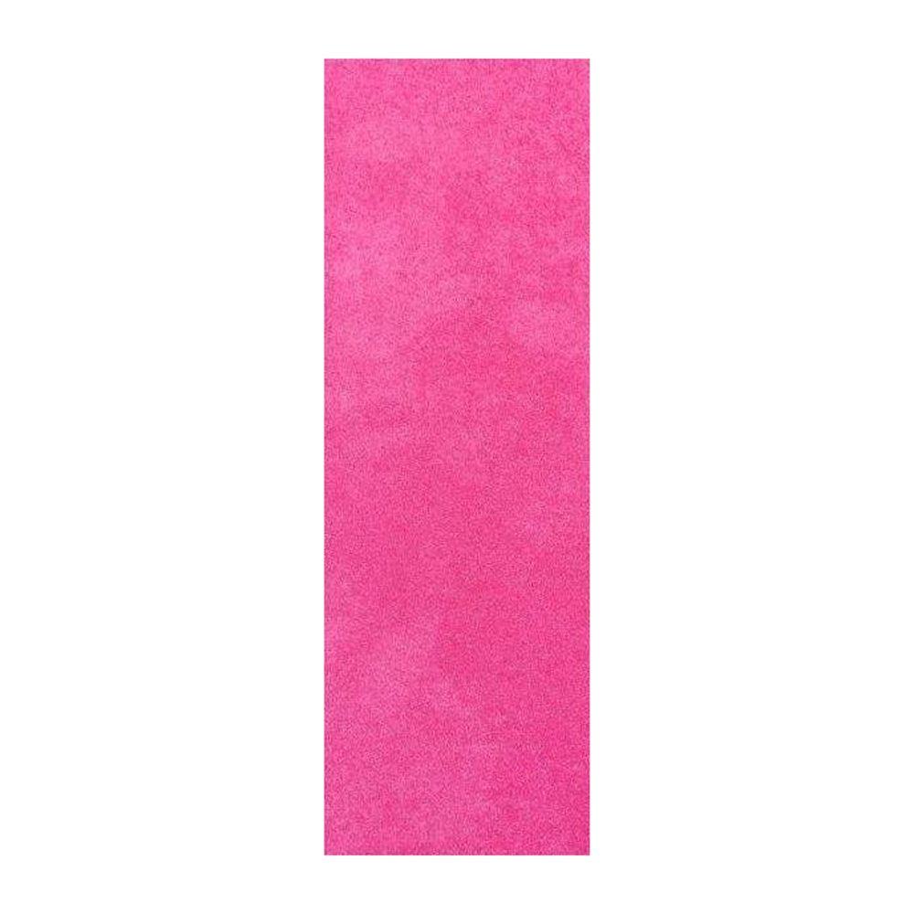 Nance Industries OurSpace Pink 2 ft. x 6 ft. Bright Runner Rug12391