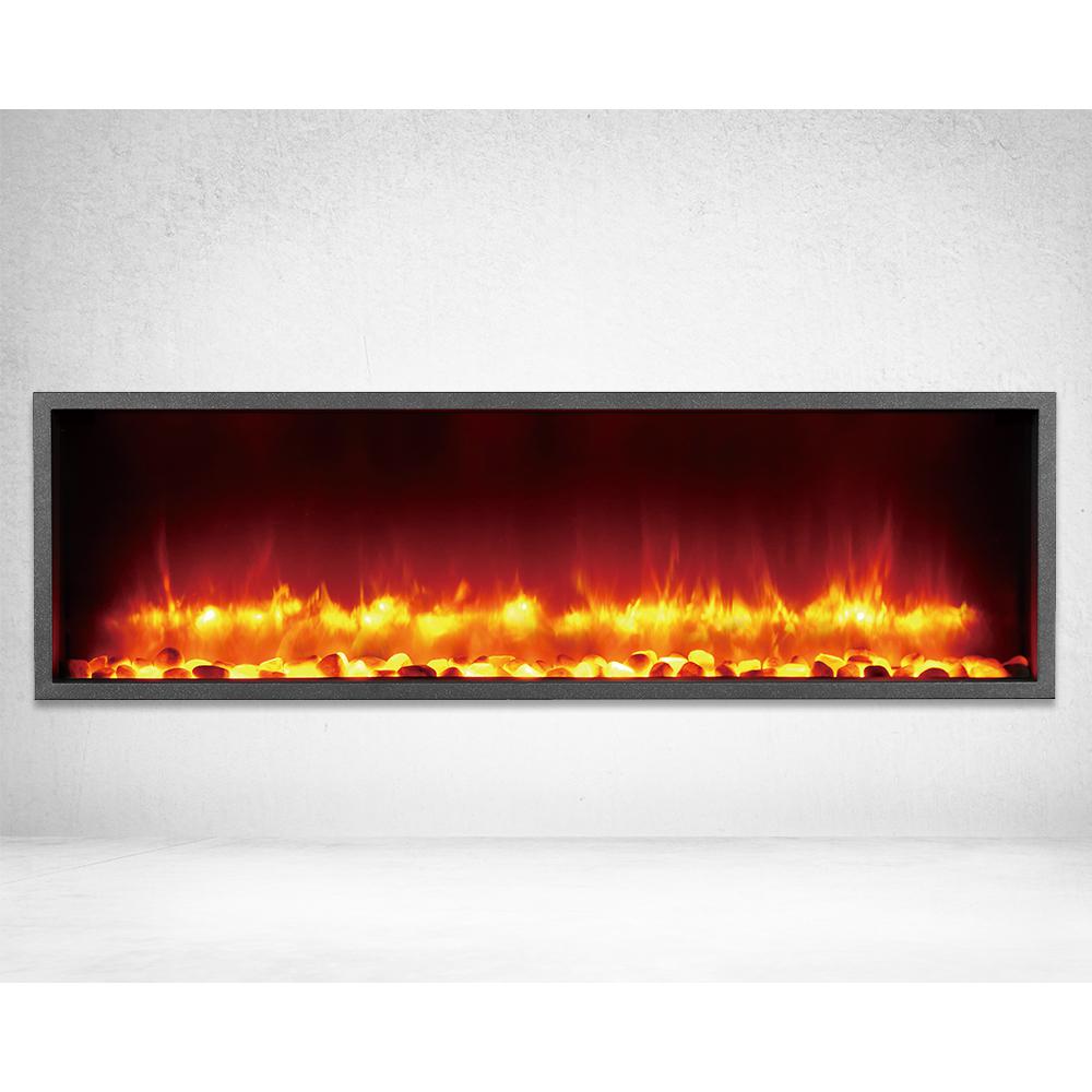 Dynasty Fireplaces 44 In Built Led Electric Fireplace Black Matt Dy Bt44 The Home Depot - Electric Glass Fireplace Home Depot Dynasty Fireplaces 44 In Built Led Electric Fireplace Black Matt Dy Bt44 The Home Depot - Electric Glass Fireplace Home Depot