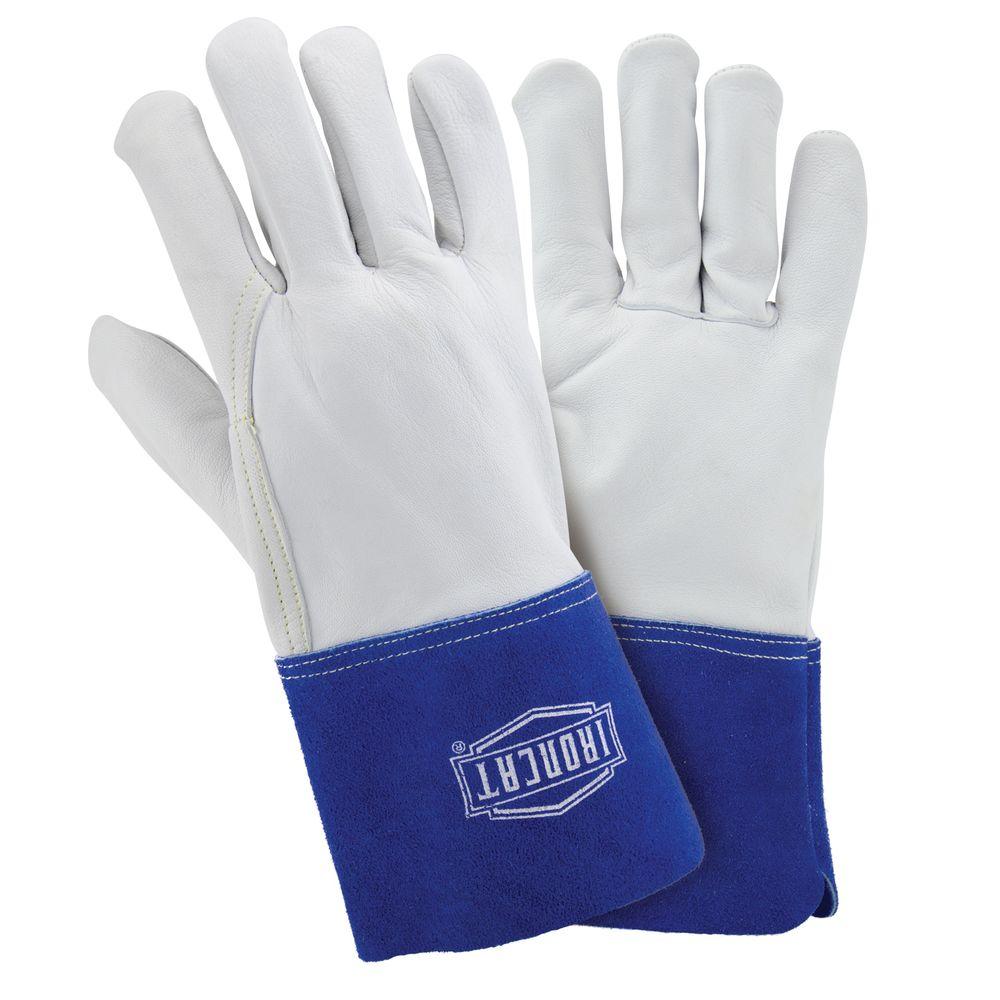 Ironcat Premium Grain Goatskin TIG Welding Gloves6142/L The Home Depot