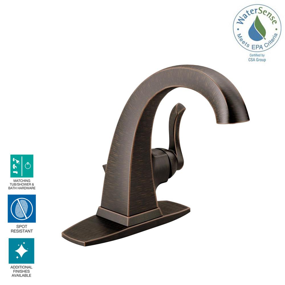 Delta Everly 4 in. Centerset SingleHandle Bathroom Faucet in