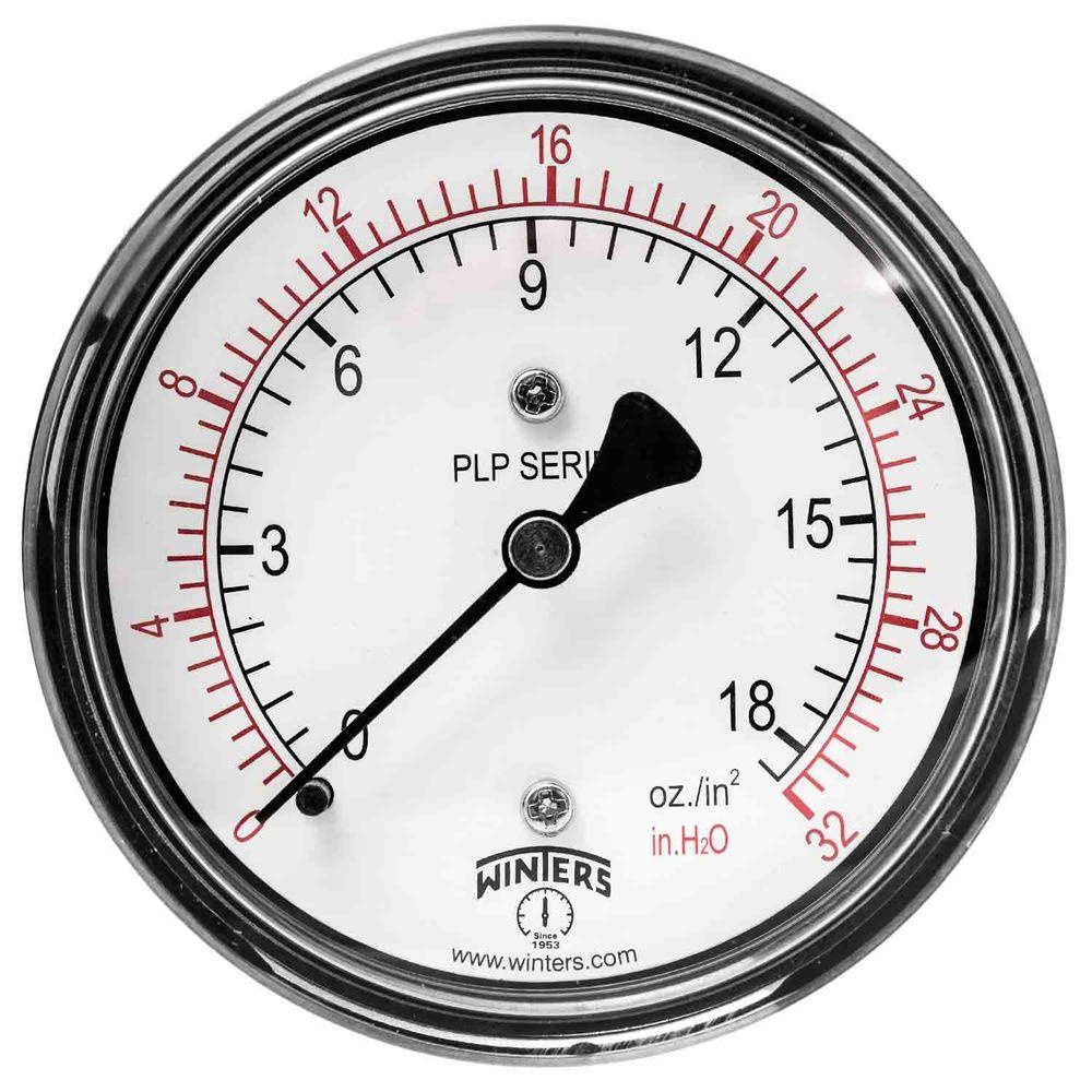 UPC 628311203059 product image for Winters Instruments Meters PLP Series 2.5 in. Steel Case Pressure Gauge with Bra | upcitemdb.com