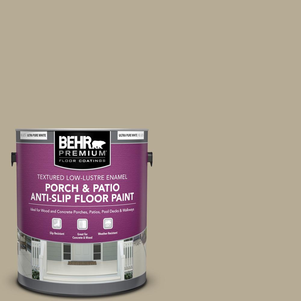 BEHR Premium 1 gal. N3304 Explorer Khaki Textured LowLustre Enamel