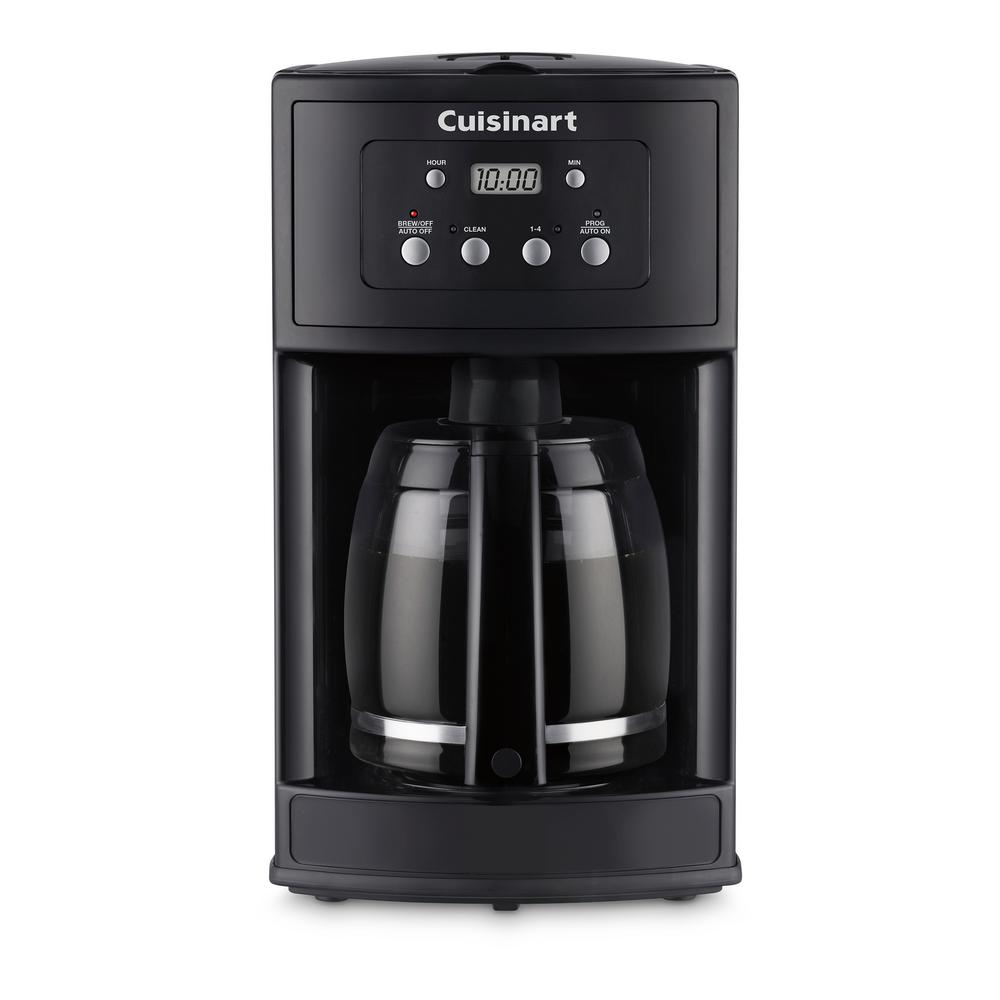 Cuisinart 12-Cup Programmable Black Coffeemaker-DCC-500 - The Home Depot