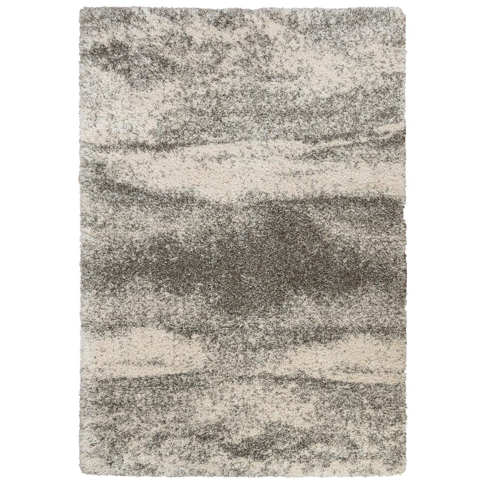 Home Decorators Collection Stormy Gray 10 ft. x 12 ft. Abstract 