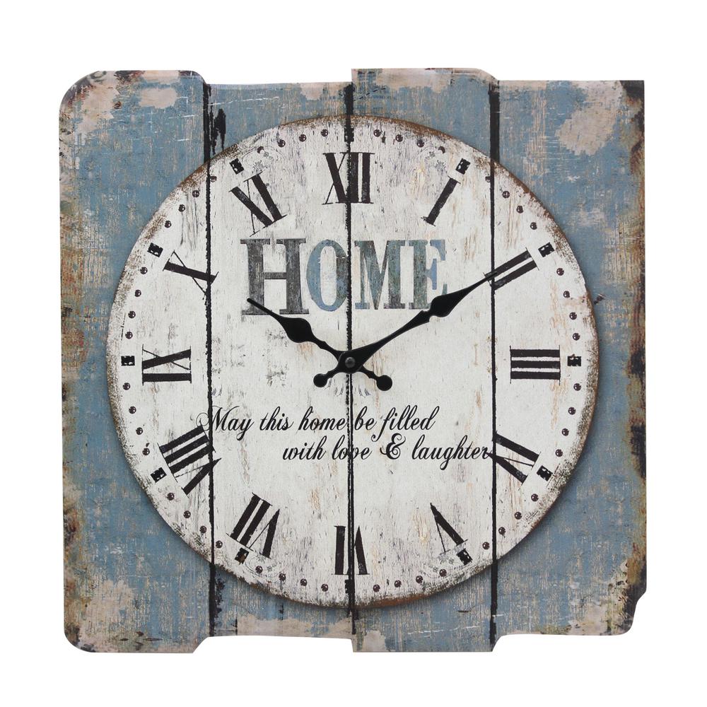 Stonebriar Collection Wall Clocks Clocks The Home Depot