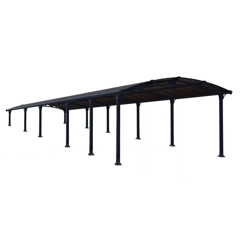 Palram Arcadia 12700 12 ft. x 42 ft. Car Canopy and shelter Carport For Sale