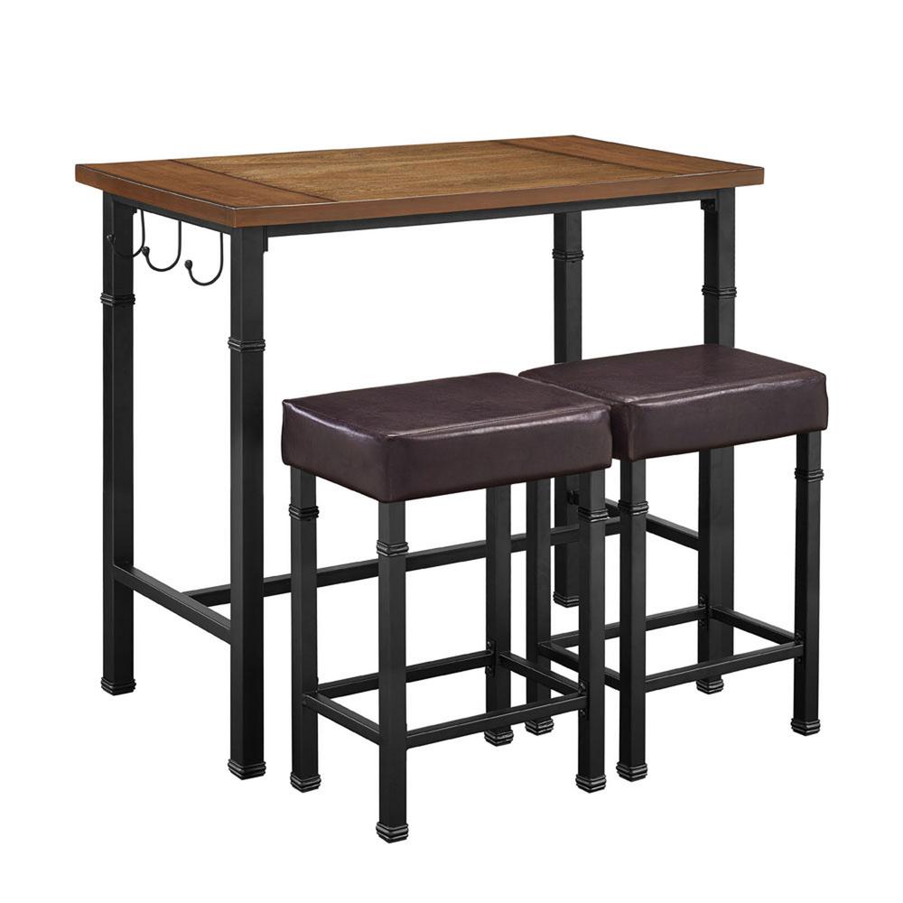 Brown Mid Century Modern 2 Person Kitchen Dining Tables Brown Mid Century Modern 2 Person