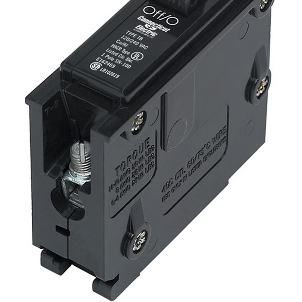 Connecticut Electric 40 Amp 1Pole Circuit Breaker Type TBUBITB140