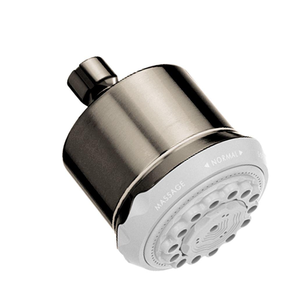Clubmaster 3 Spray 5 8 In Showerhead Brushed Nickel 28496821 Showerhead In Brushed Nickel