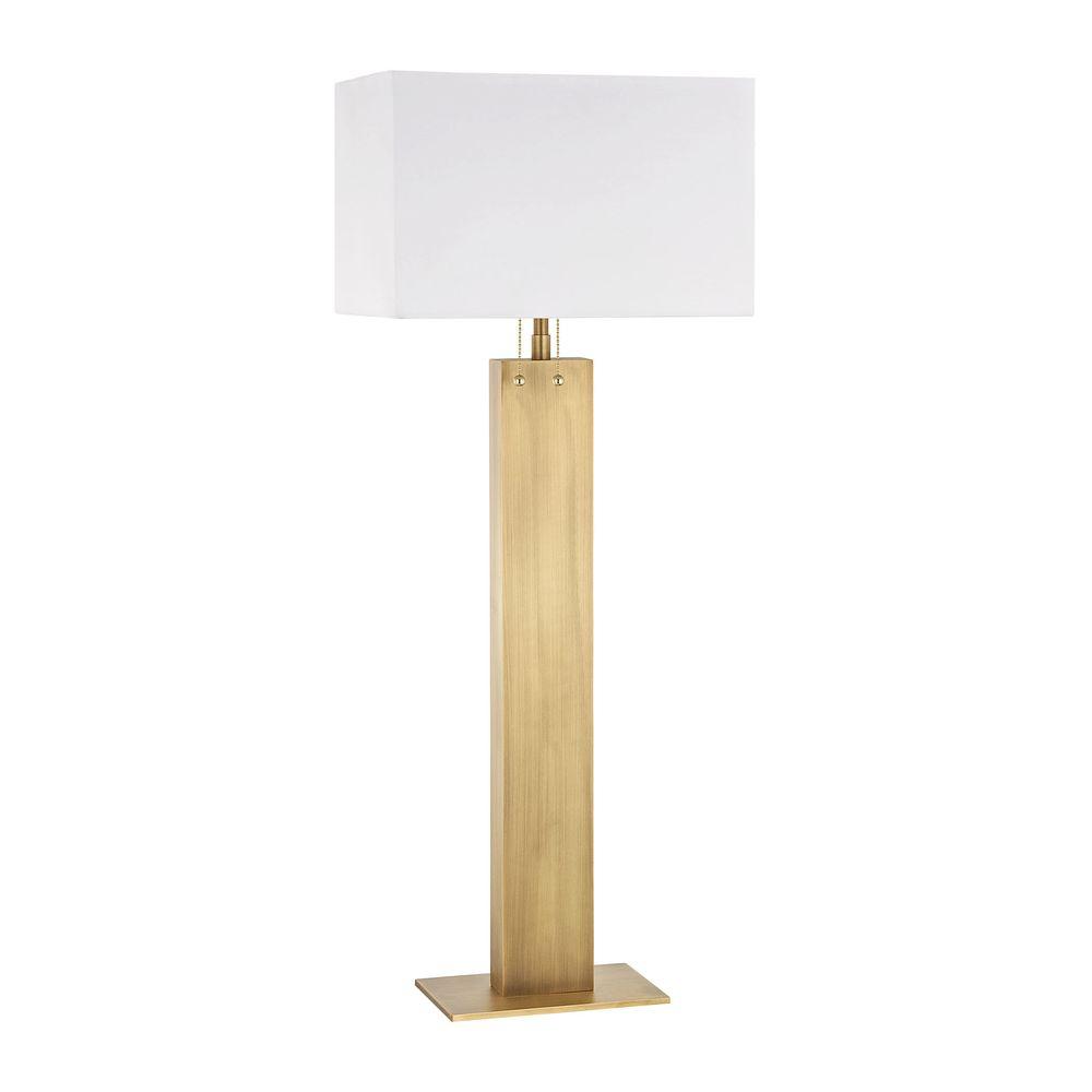 Titan Lighting Summit Drive 39 In Antique Brass Buffet Lamp Tn Titan Lighting Summit Drive 39 In Antique Brass Buffet Lamp