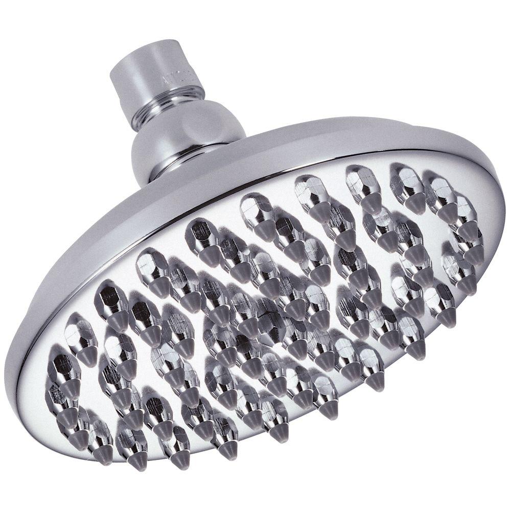 Danze Round Sunflower 1Spray 6 in. Fixed Shower Head in ChromeD451279