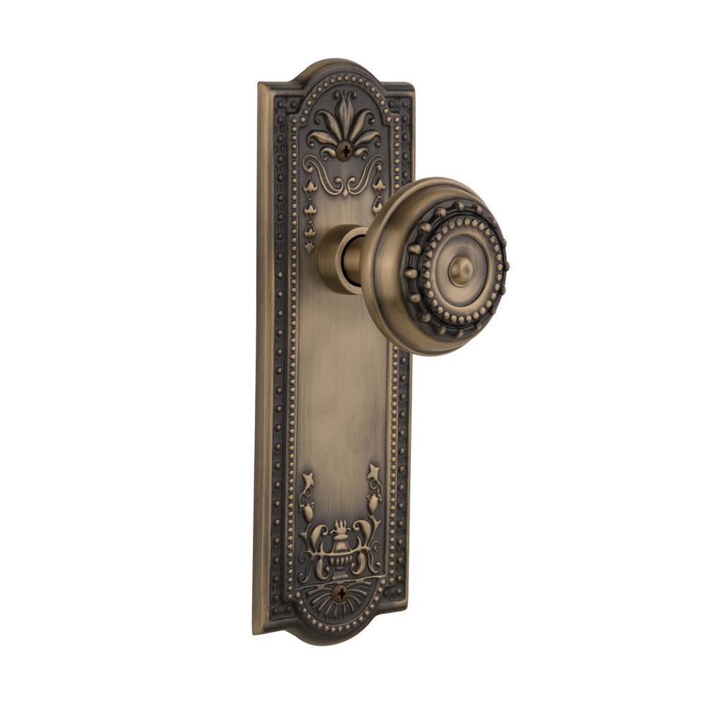 Nostalgic Warehouse Meadows Plate Double Dummy Meadows Door Knob in ...