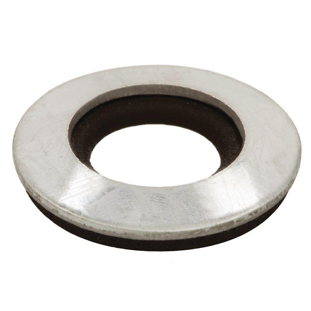 Everbilt #10 Galvanized Bonded Sealing Washer (4-Piece)-806718 - The