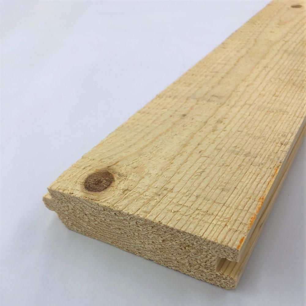 Unbranded 2 In X 6 In X 12 Ft Select Tongue Groove Decking Board 740462026476 The Home Depot