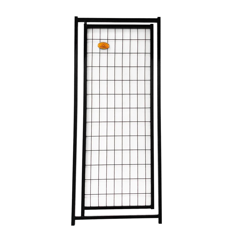 dog kennel panel with door