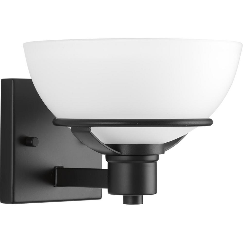 Progress Lighting Domain Collection 1 Light Black Bath Progress Lighting Domain Collection 1 Light Black Bath