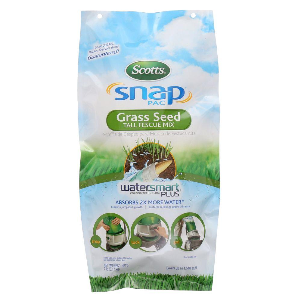Scotts Snap Pac 7 lb. Tall Fescue Grass Seed13005 The Home Depot