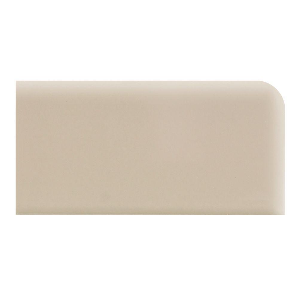 Daltile Rittenhouse Square Urban Putty 3 In X 6 Surface Bullnose Right Corner Wall Tile 0 125 Sq Ft Piece