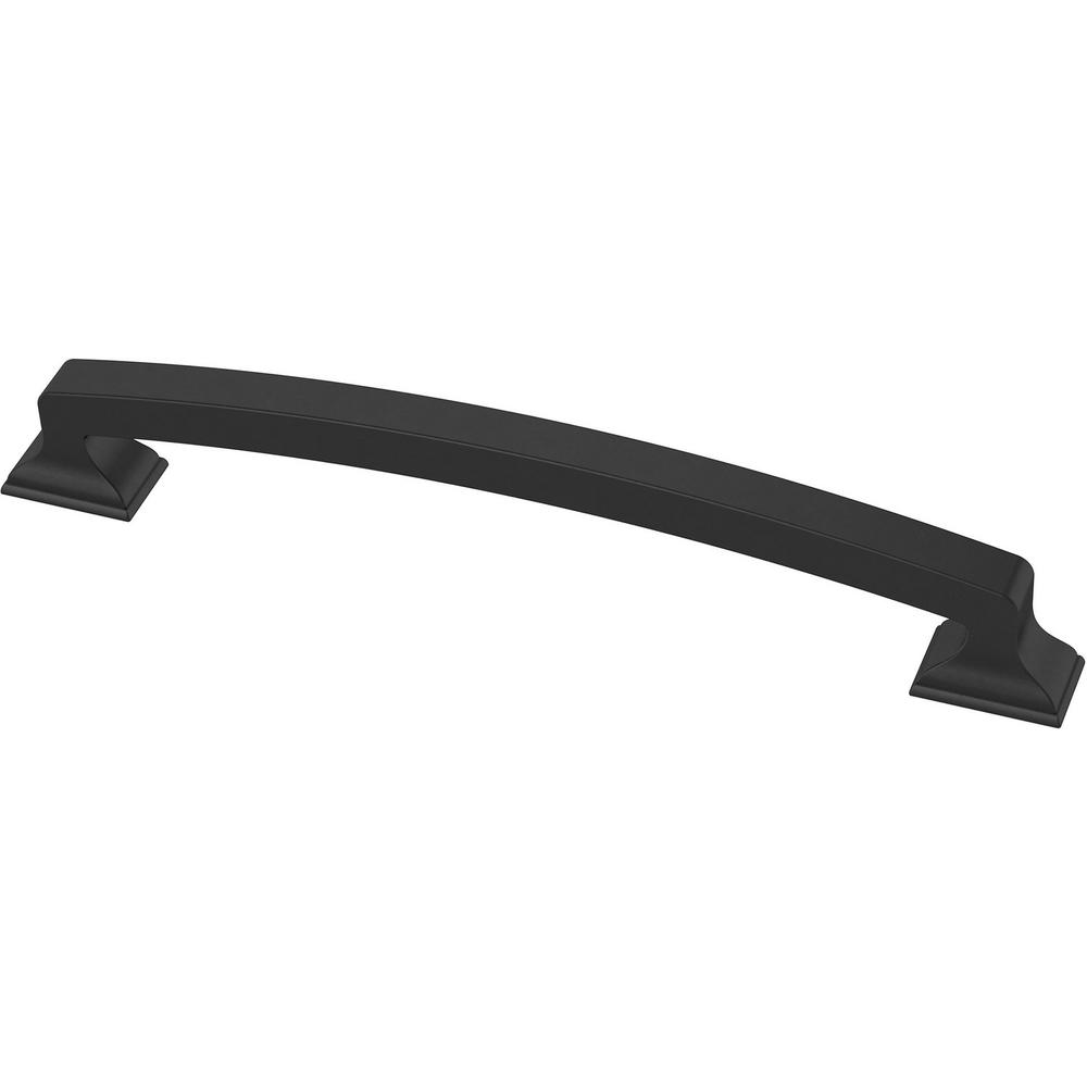 Liberty Classic Edge 65/16 in. (160 mm) Matte Black Pull (12
