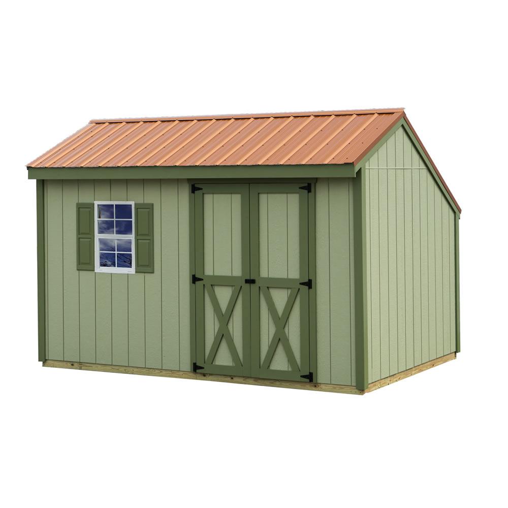 Allwood Claudia 17 Ft X 125 Ft X 1191 Ft Kit Cabin Garden House